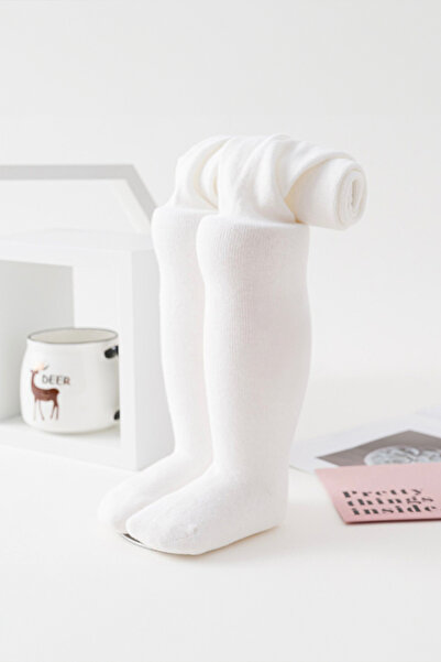 Banamio Baby Girl Ecru Pantyhose (SINGLE PACK)