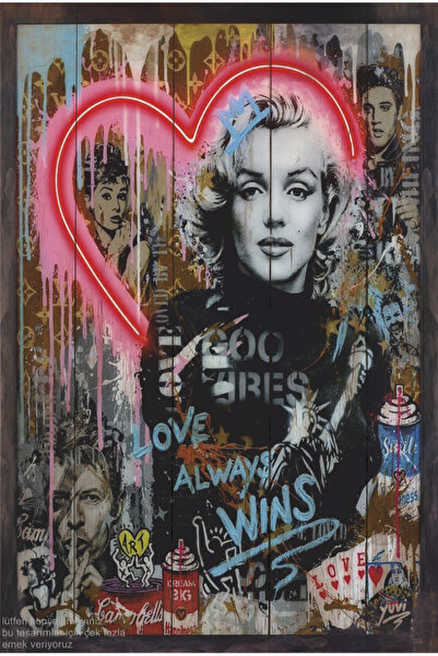 Hayat Poster myrle monroe hollywood pop art αισθητική διακόσμηση ζωγραφική ρε...