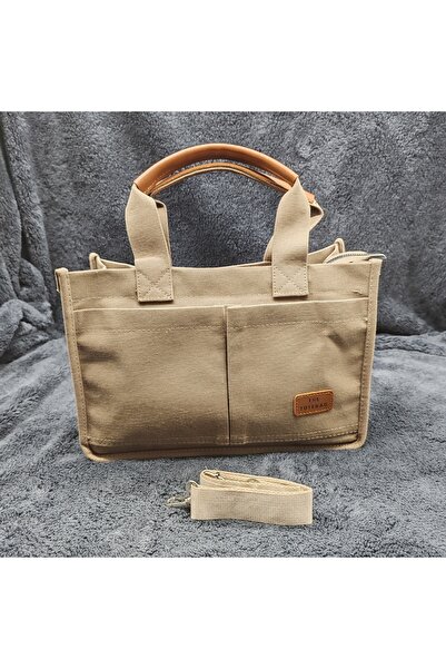 ToteBag حقيبة يد وكتف بحزام ثلاثي الأقسام