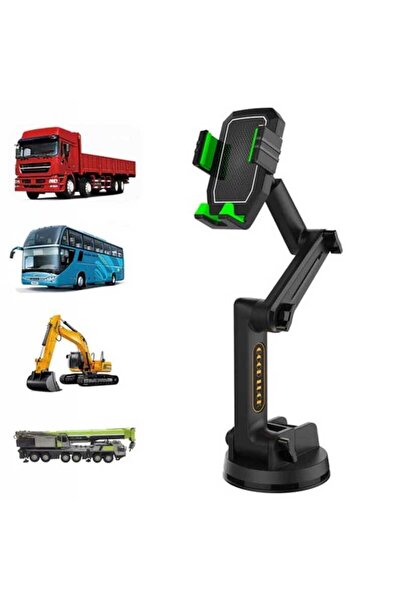 Asfal Uzun Kollu Kepçe, Vinç, Tır, Otobüs, Kamyon Telefon Tutucu, Masaüstü ve...