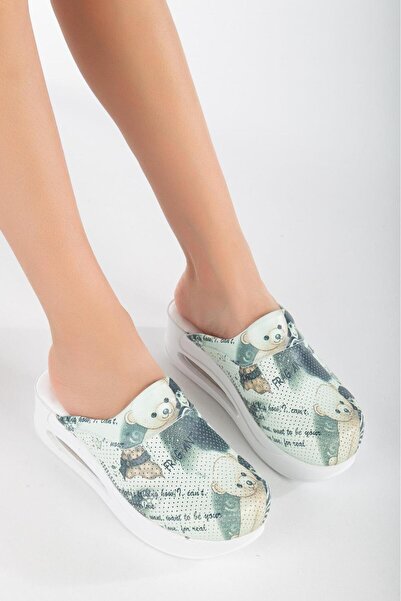 Dr. Mitra Повітряна підошва Лікар Медсестра Лікарня Кухар Капці з візерунком 453