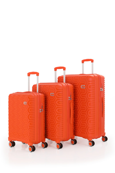 MÇS Üçlü Polipropilen Valiz Seti V377