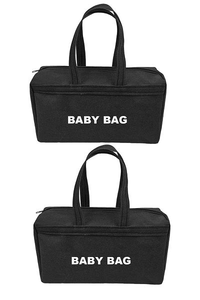 Babysi 2 PCS Mother Baby Care Bag Hospital Exit Bag Baby Maternity Bag