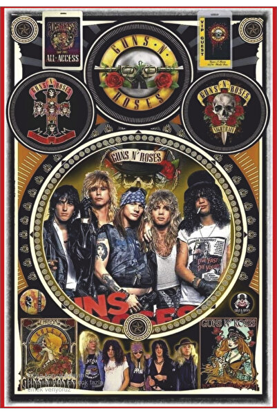 Hayat Poster guns n roses trupa de muzică rock decor estetic pictură poster r...
