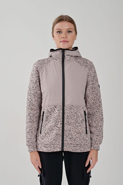 Exuma Kadın Pembe Polar Sweat 2321136