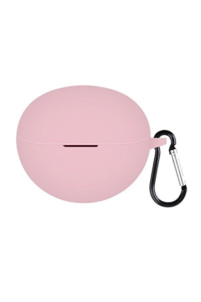 Microsonic Huawei FreeClip Kılıf Askılı Mat Silikon Pembe