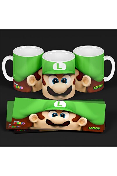 IŞILAY REKLAM كوب لويجي سوبر ماريو مطبوع