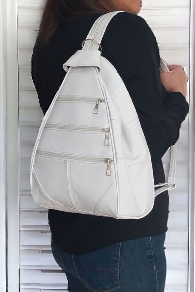 Lederax Rucsac și geantă de umăr din piele naturală LD467