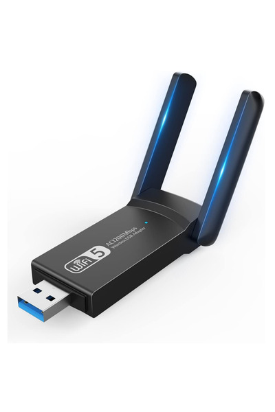 Vetech Dual Band Usb 3.0 Adaptör Kablosuz Wifi Alıcı Ac1200 Mbps