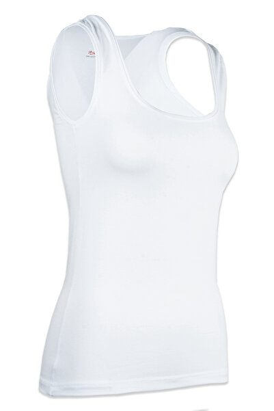 BSM 3-Piece Women's Modal Cotton Soft Breathable Black/white/skin Thick Strap Tank Top