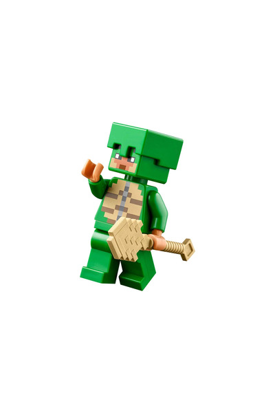 LEGO Minecraft - Turtle Skin Warrior Orijinal Minifigür