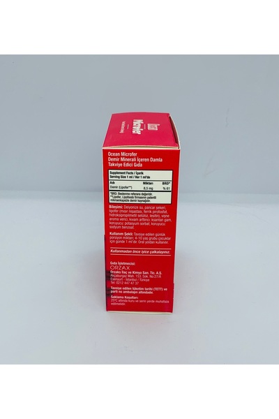 Orzax Ocean Microfer 30 ml Damla