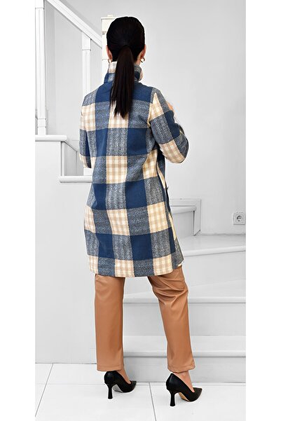 Ecem Kasab Boutique Цукровий апельсин Селінада Шкіряні деталі Застібка-блискавка Карта