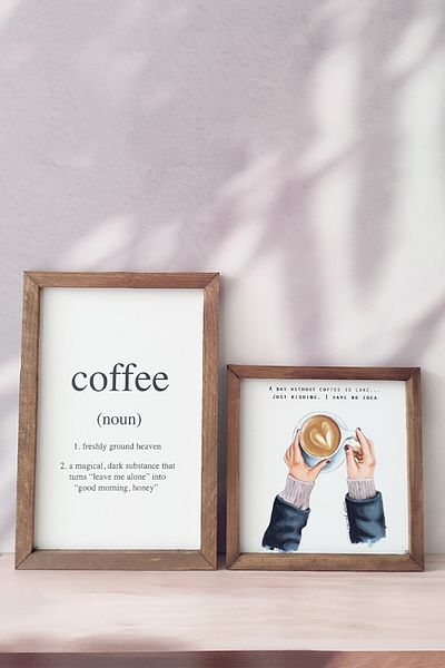 Tooall Σετ ζωγραφικής Coffee Energy Ξύλινο Πλαίσιο