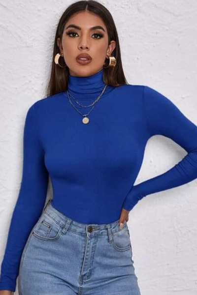 ESSFASIHON Віскозна блузка з рибальським коміром