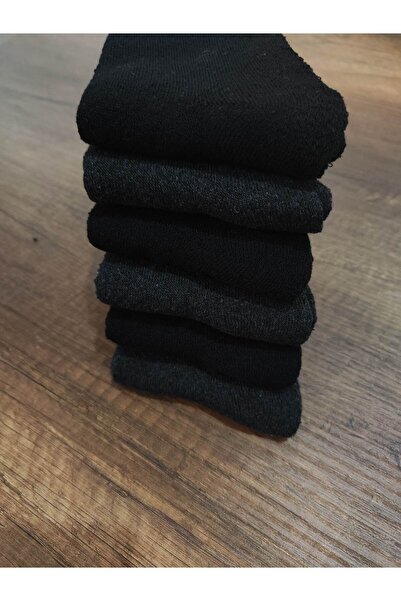 erceys Мъжки 6 чифта икономични дебели хавлиени чорапи