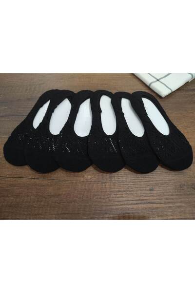 erceys 6 أزواج من جوارب راقصة الباليه الشبكية القطنية للسيدات