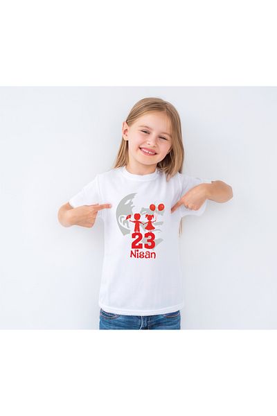CACTUS COLLECTION CACTUS BABY IMPRIMAT FAȚĂ ȘI SPATE COPII 23 APRILIE TRICOU 2