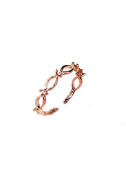 Zirkon Taşlı Spring Rose Yüzük