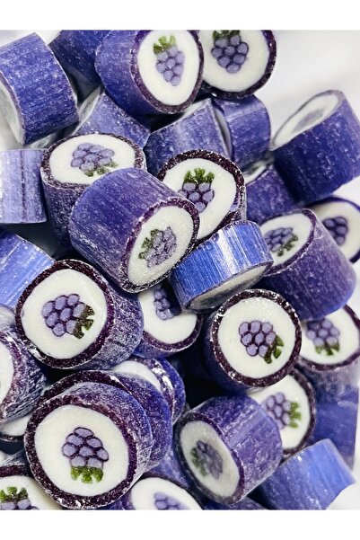ŞEKERCİYAŞAR Böğürtlen Desenli Lolly Akide Şeker 250 Gr.