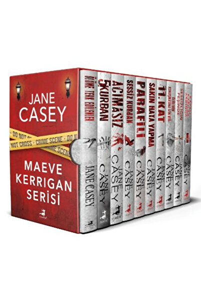 Olimpos Yayınları Jane Casey Maeve Kerrigan Serisi Tüm Kitaplar - Kutulu Set / Olimpos Yayınları / 8785452416068