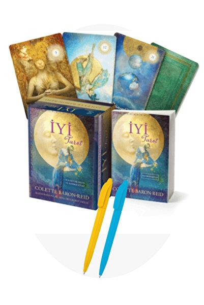 Butik Yayınları Alfa Kalem + İyi Tarot - 78 Kartlık Deste ve Rehber Kitap / C...