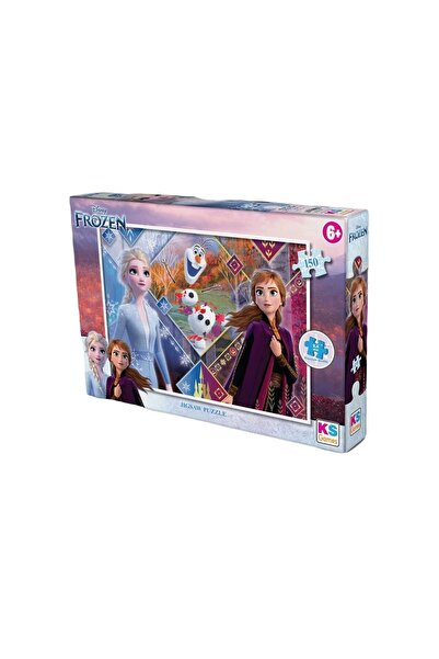 Ks Games Disney Frozen Elsa Ve Anna lisanslı Kutulu 150 Parça Puzzle/yapboz