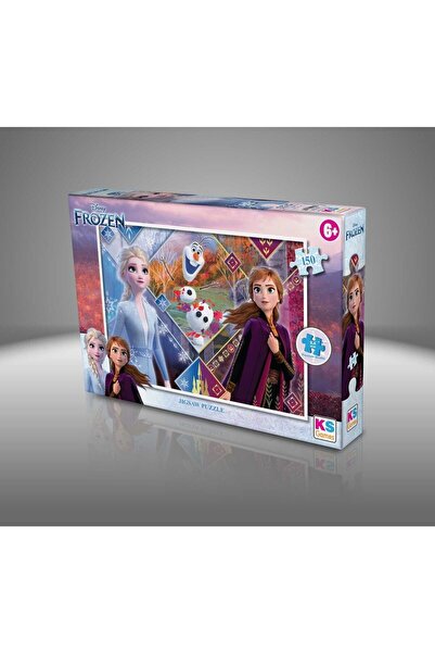 Ks Games Disney Frozen Elsa Ve Anna lisanslı Kutulu 150 Parça Puzzle/yapboz
