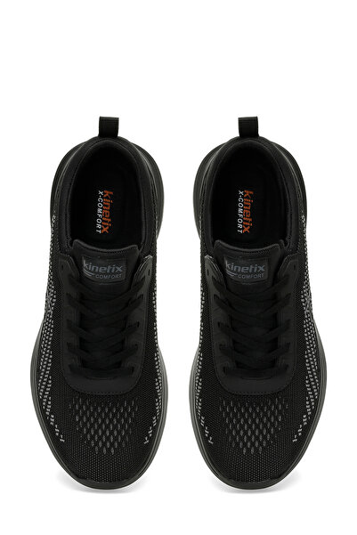 Kinetix THANOS TX 4FX Black Men's Comfort Shoes