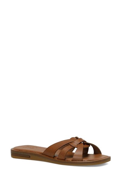 İnci INCI NICOLE 4FX Tan Women's Flat Slippers