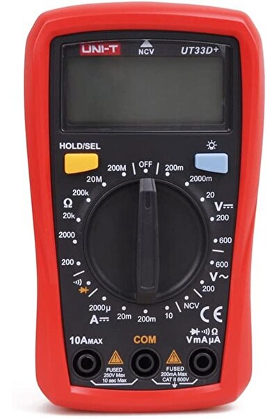 Unit Uni-t UTD33D+ 600V 10A Dijital Ampermetre