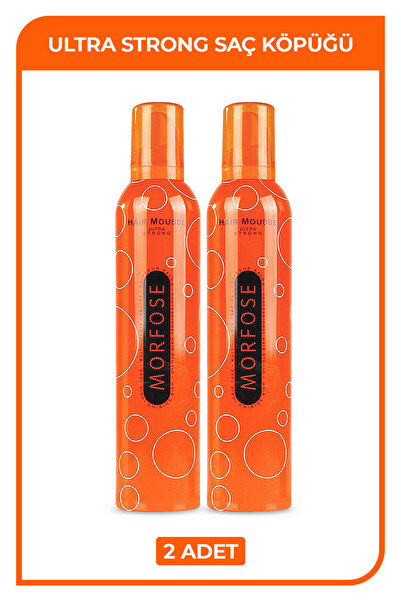 Morfose Ultra Strong Saç Köpüğü 350 ml 2 Adet