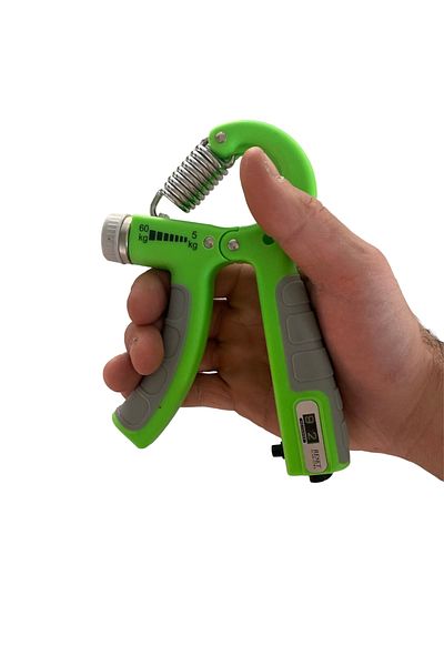 HEPİTOP Countered Hand Spring Wrist Strengthener Exerciser Resistance Adjustment Between 5-60 Kg