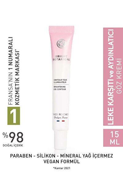 Yves Rocher Göz Kremi - Leke ve Kırışık Karşıtı Bitkisel Kompleks Bakım / Bri...