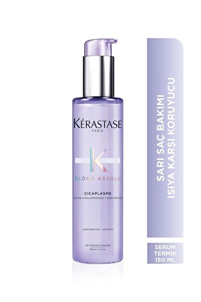 Kerastase Blond Absolu Cicaplasme للشعر الأشقر - مصل العناية الواقي من الحرار...