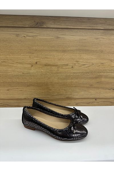 Rachel Pantofi casual de damă Milano 6030 Platinum din piele naturală