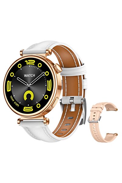 Şıktek Gt4 Mini Smart Watch Kadın Akıllı Saati Full Donanım-3 Kordon Şık Akıl...