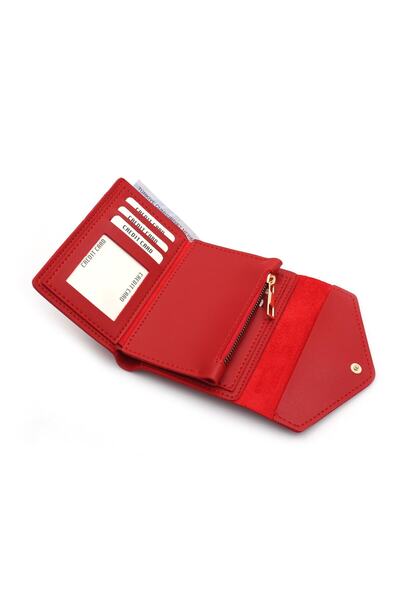 Womancraft Women's Wallet Red Hand Wallet Bag Accessory