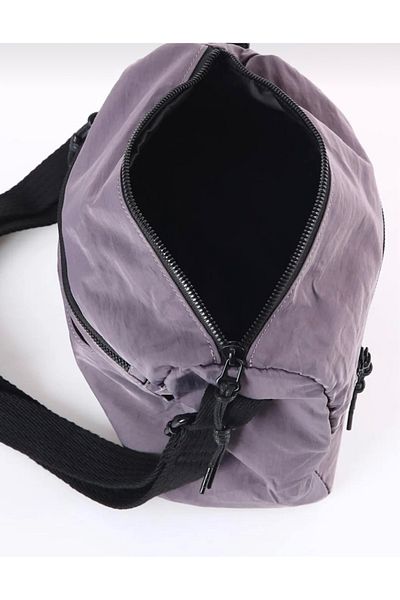 ÇÇS WOMEN'S BORDO COLOR CRINKY FABRIC WATERPROOF MULTI-EYED MAILMAN BAG KIPLINK HOOK 31475