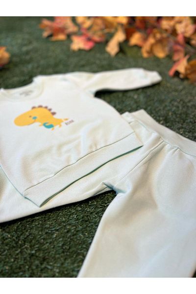 Aziz Bebe 2 Piece Set Boy Green
