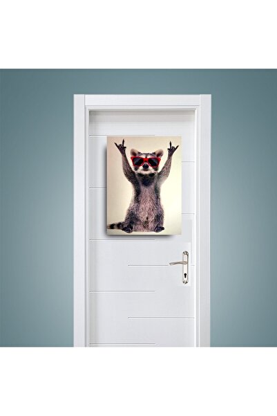 icase Poster Rakun Brother, ornament pentru ușă, concept de decor, pictură, i...