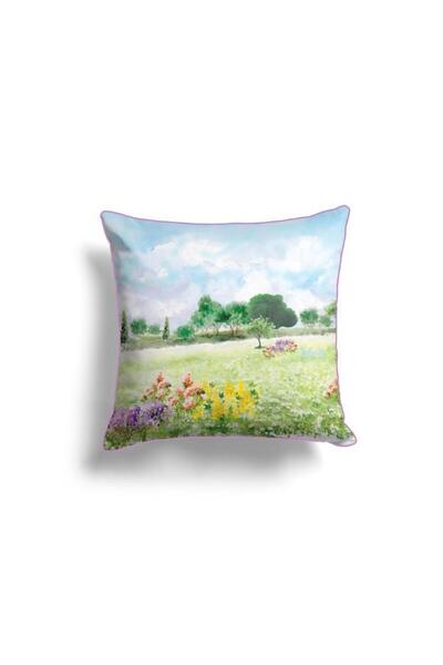 Maxxdeco 43x43 cm Biyeli Kırlent Kılıfı