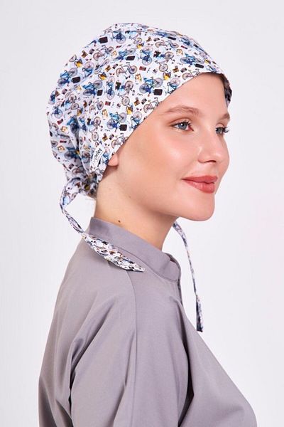 Owlet Medikal Bone chirurgical Hijab cu model de biciclete