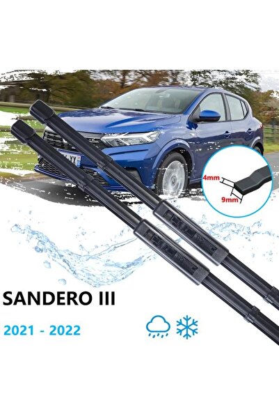 Genel Markalar DACİA SANDERO ÖN CAM MUZ SİLECEK TAKIMI 2021--2023