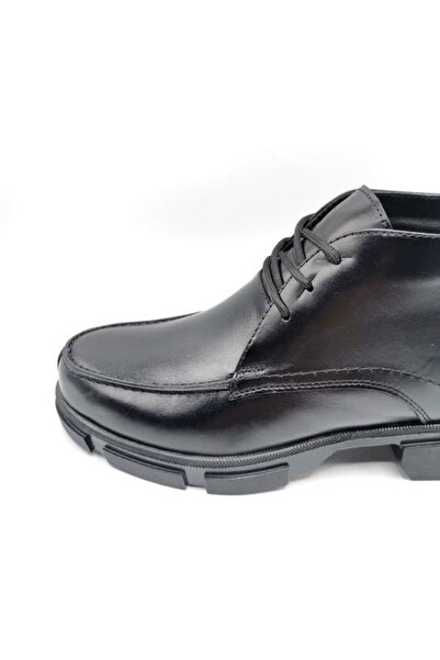 Güvener Siyah Yüksek Tabanlı Erkek Bot