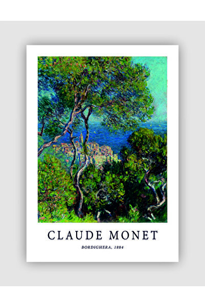 Bordighera, 1884 Claude Monet Wall Poster - Thick Paper - Frameless