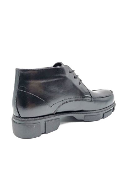 Güvener Siyah Yüksek Tabanlı Erkek Bot