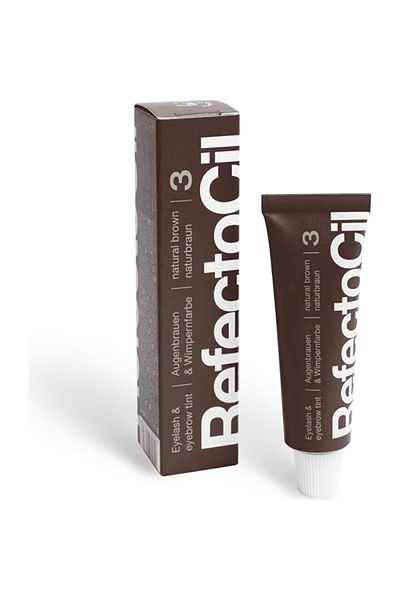 Refectocil No. 3 Dark Brown Eyebrow Paint with New Packaging
