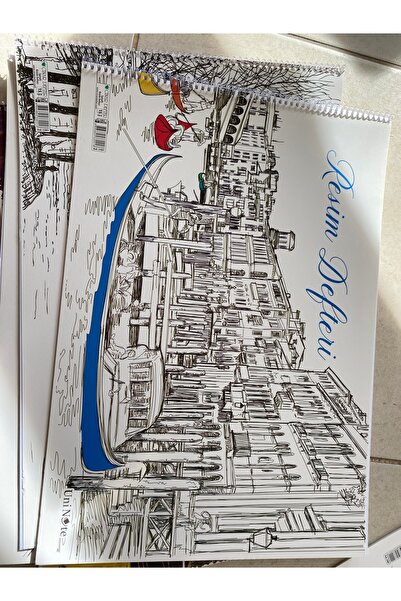 Çınar 35×50 см, 15 листа, голям формат скицник, 5 броя