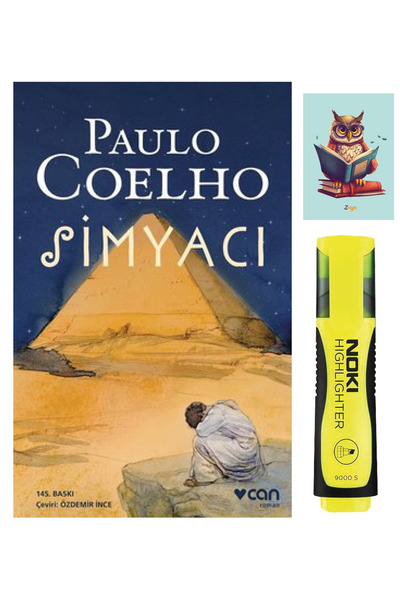 Dara Yayınları Simyacı - Paulo Coelho - 9789750726439 Sarı Fosforlu Kalem - Not Defterli Seti
